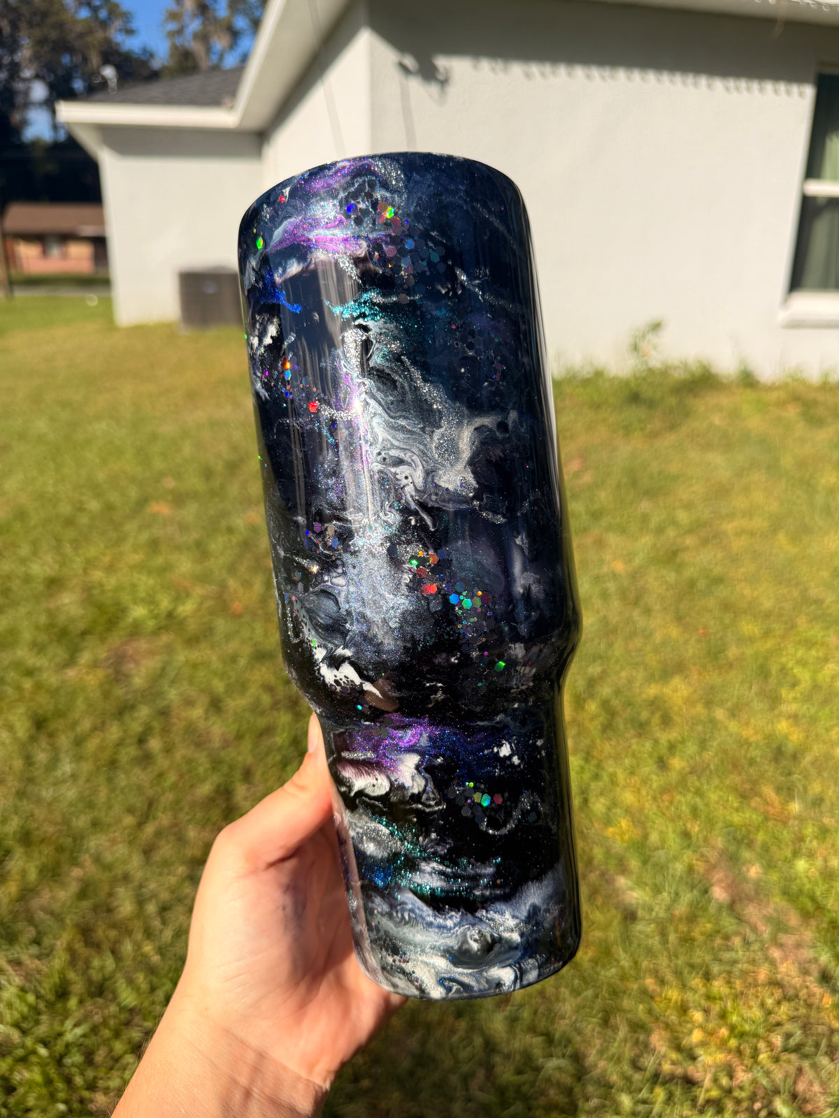 40oz Black Rainbow