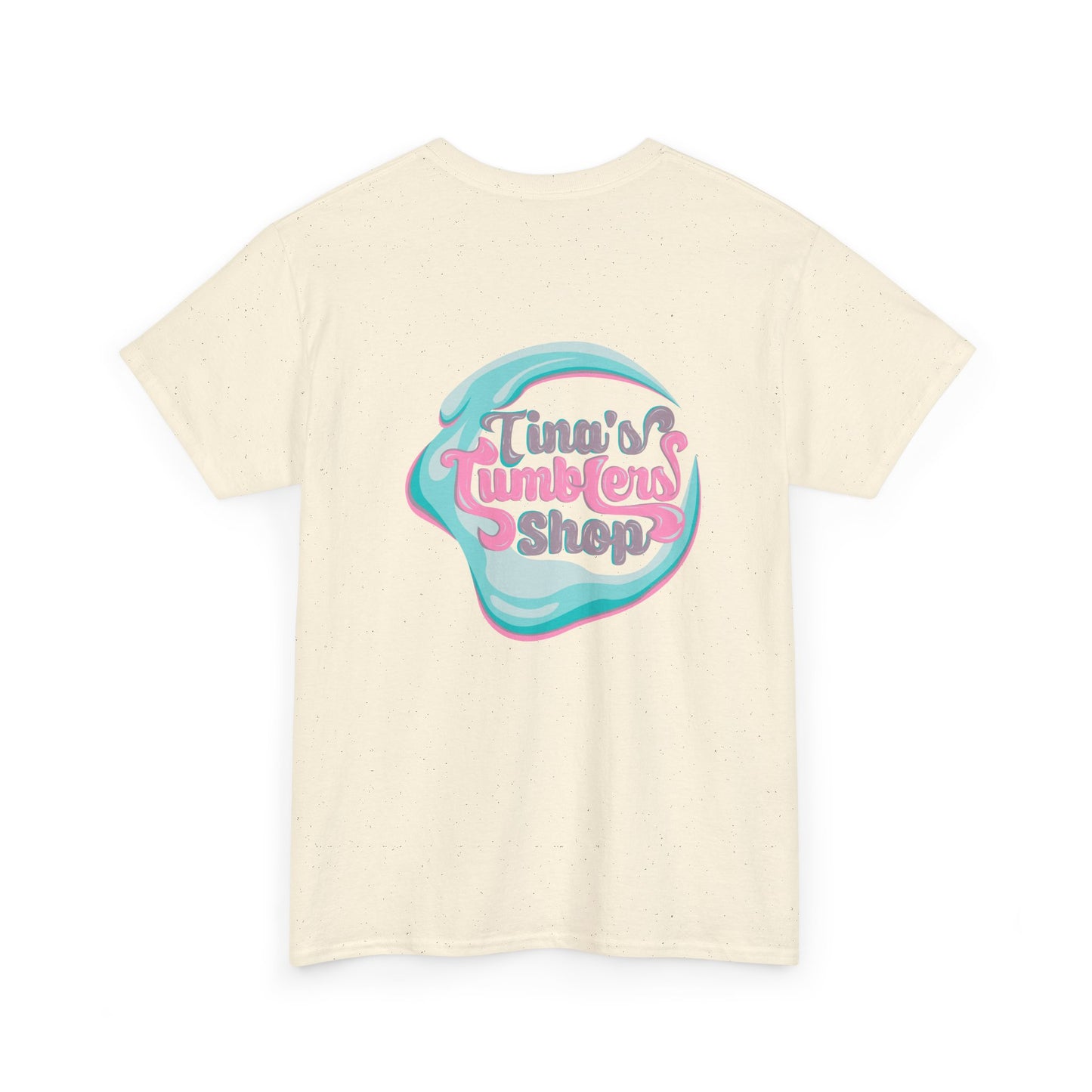 Peace, Love & Tumblers Tee WITH LOGO ON BACK - Unisex Cotton Shirt