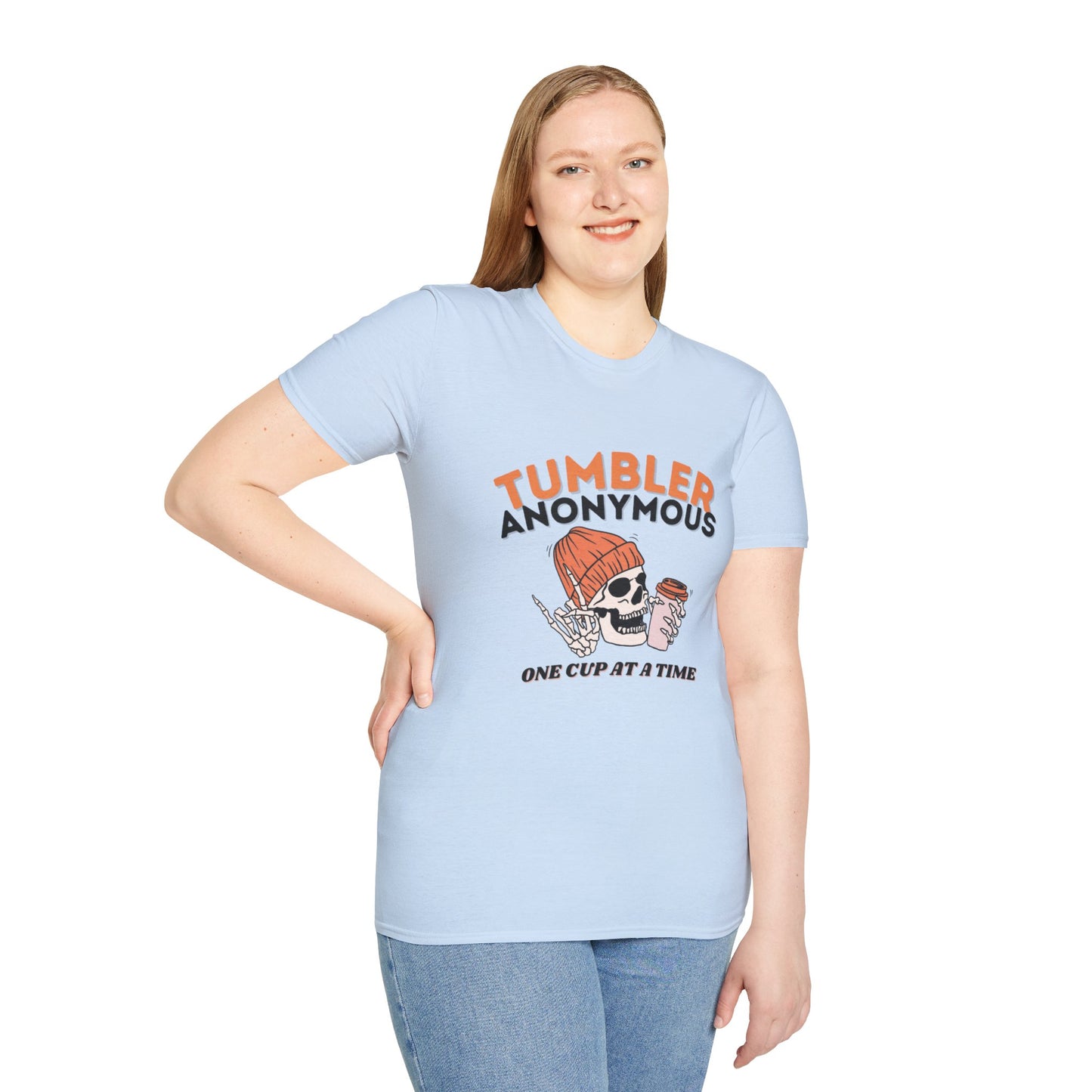 Tumbler Anonymous  Unisex Softstyle T-Shirt