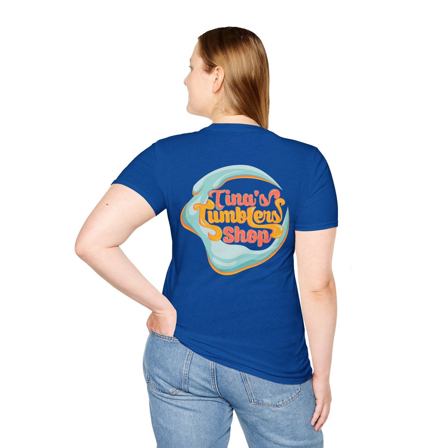 Tina Made Me Do It, Tumbler Addict Lover T-Shirt