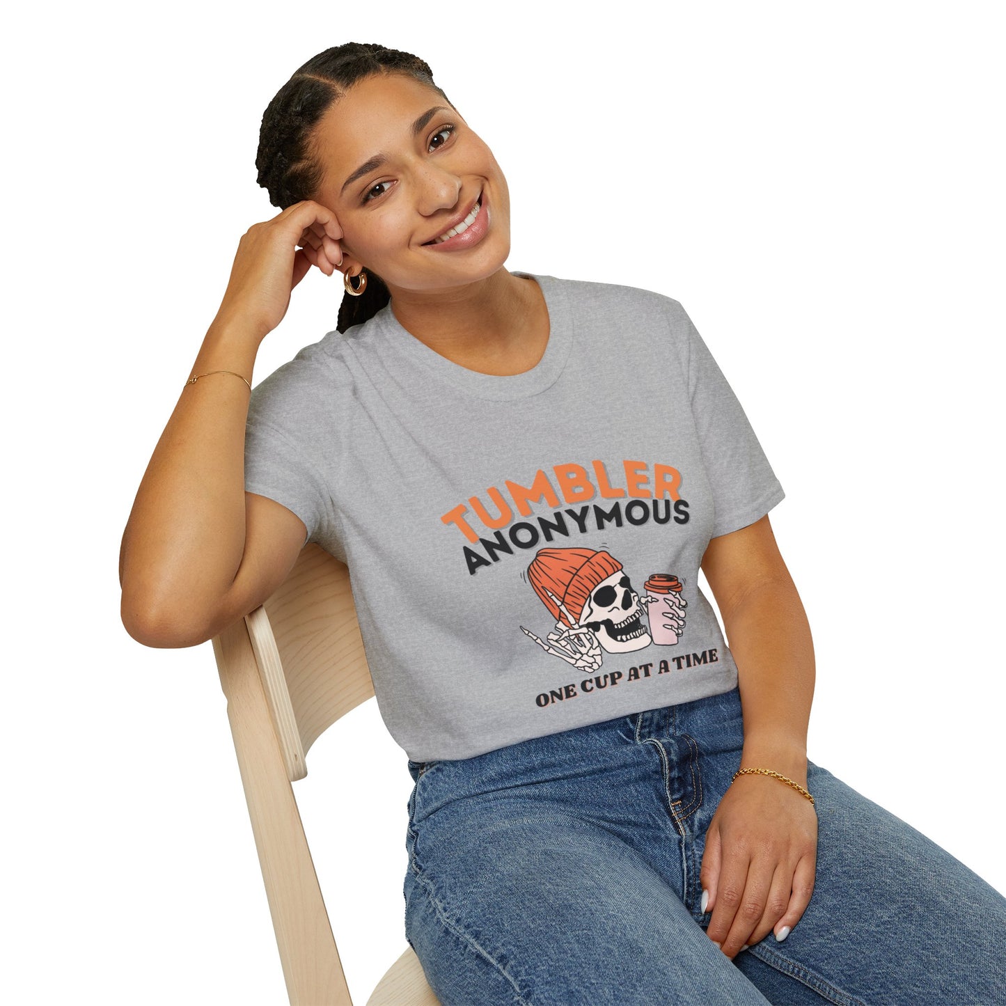 Tumbler Anonymous  Unisex Softstyle T-Shirt
