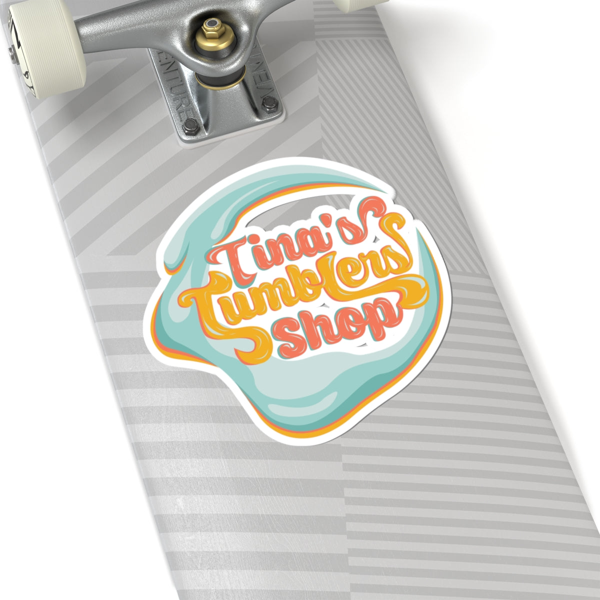 Tina's Logo Kiss-Cut Stickers