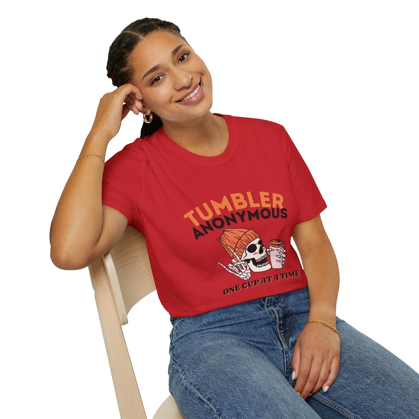Tumbler Anonymous  Unisex Softstyle T-Shirt