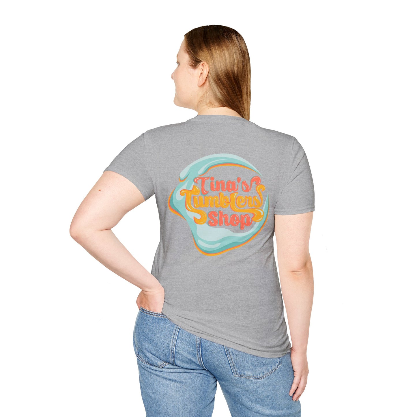 Tina Made Me Do It, Tumbler Addict Lover T-Shirt