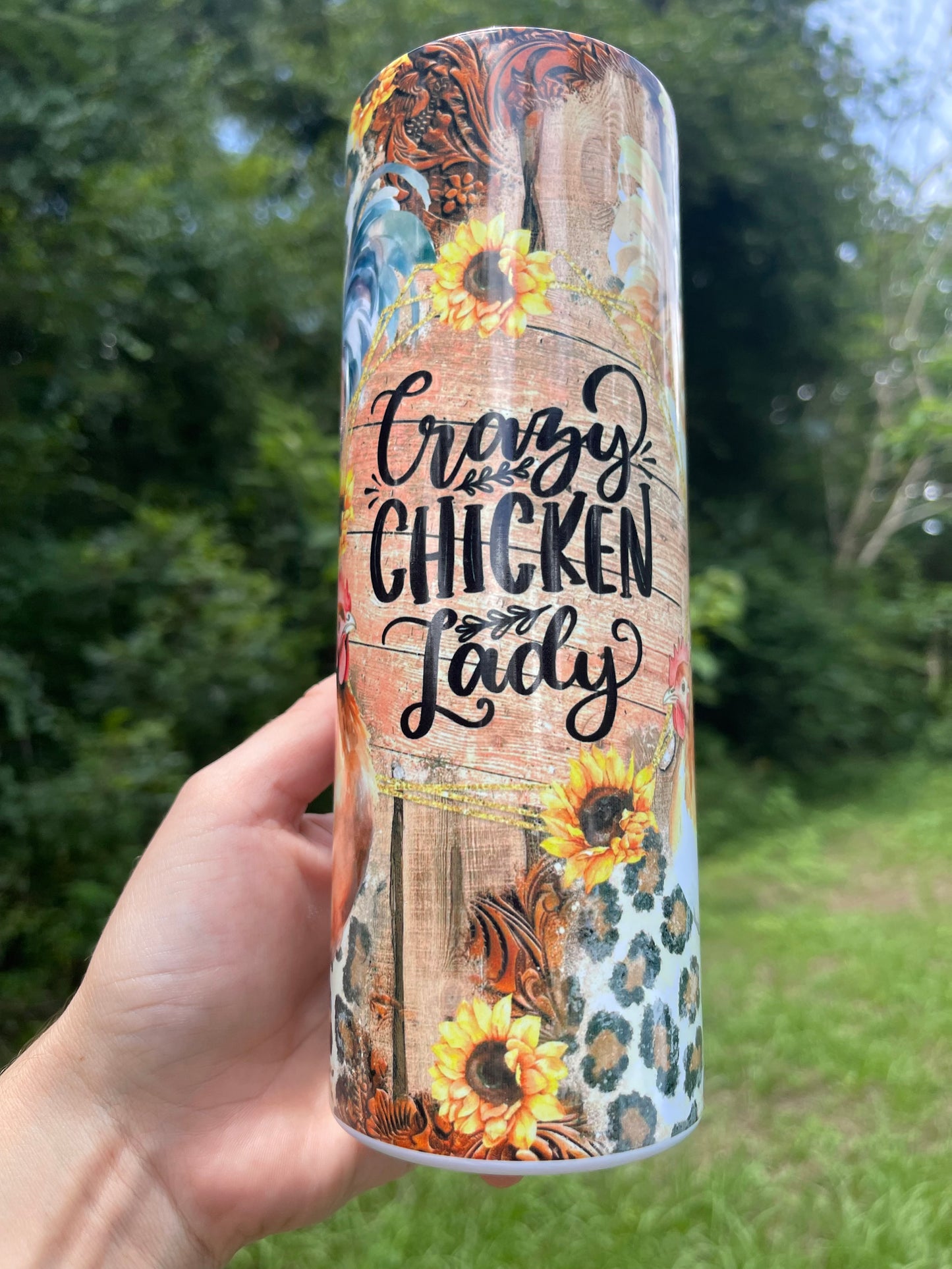 20oz Crazy Chicken Lady
