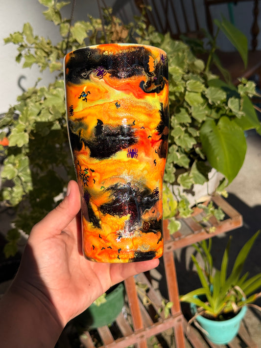 Spooky Season 30oz GLOWS YELLOW