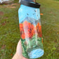 32oz Handpainted Fall scene
