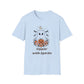 Sippin' With Spirits Halloween Ghost T-Shirt, Unisex Softstyle Tee