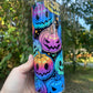 Halloween Rainbow Jack o Lanterns Tumbler