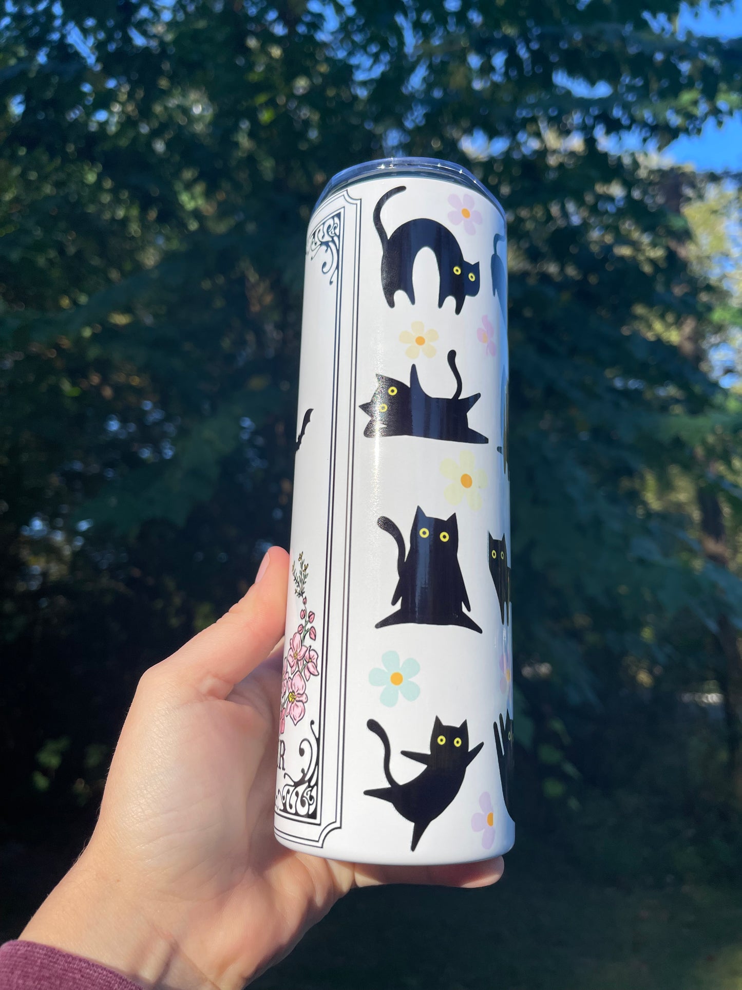 20oz Cat Lover Tarot Tumbler