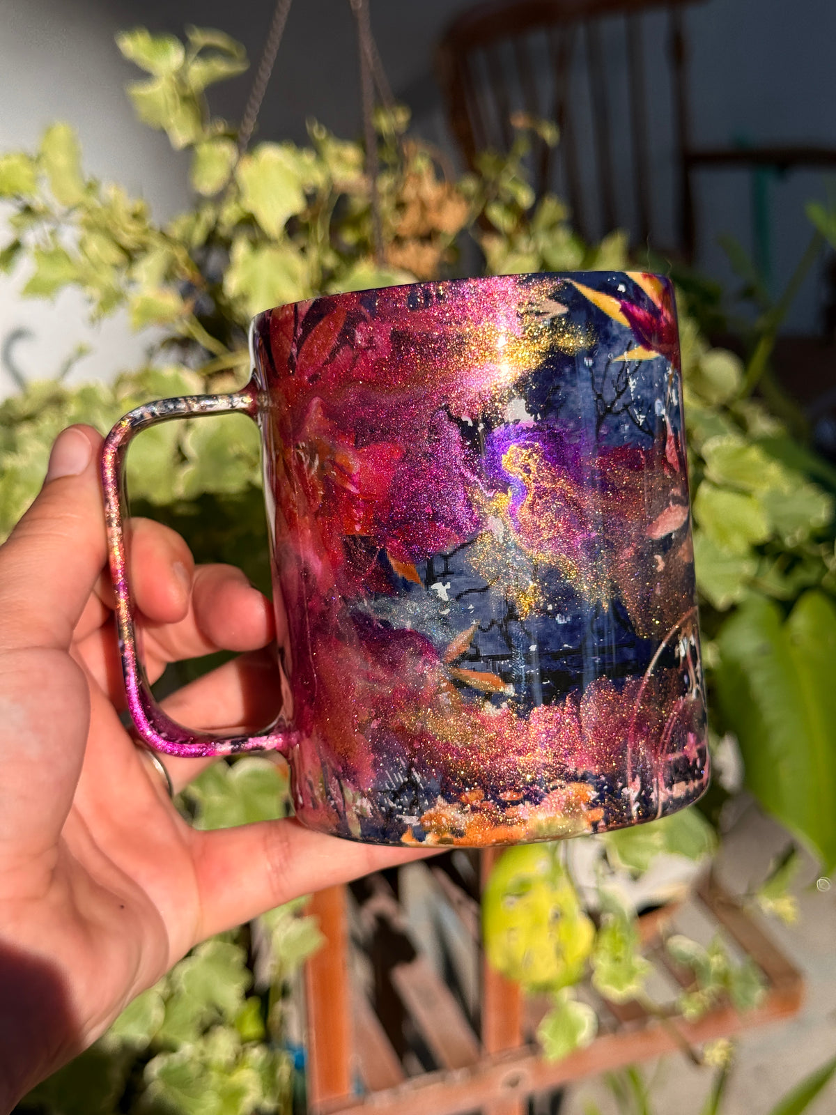 Painted Petals- 14oz mug