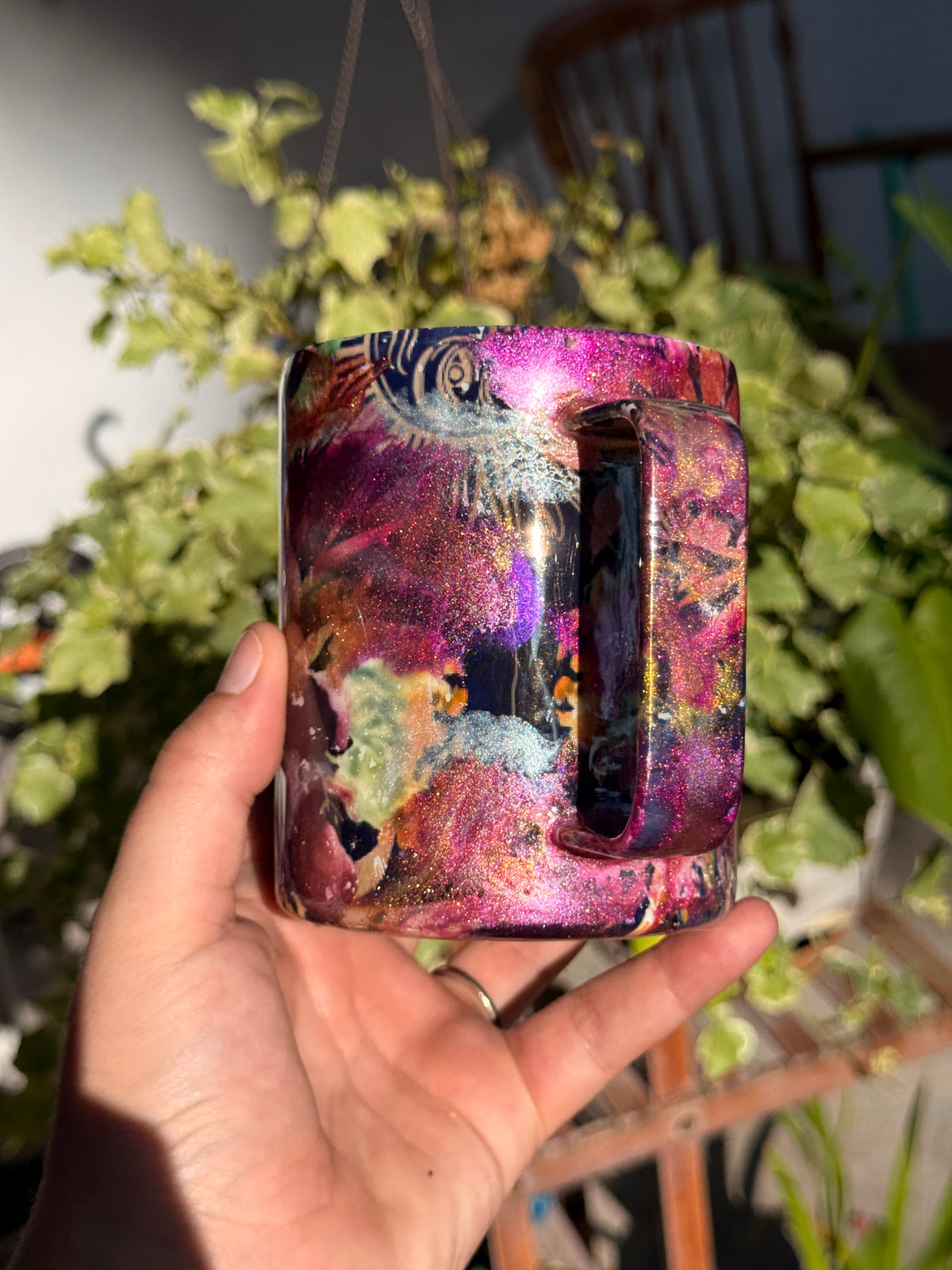 Painted Petals- 14oz mug