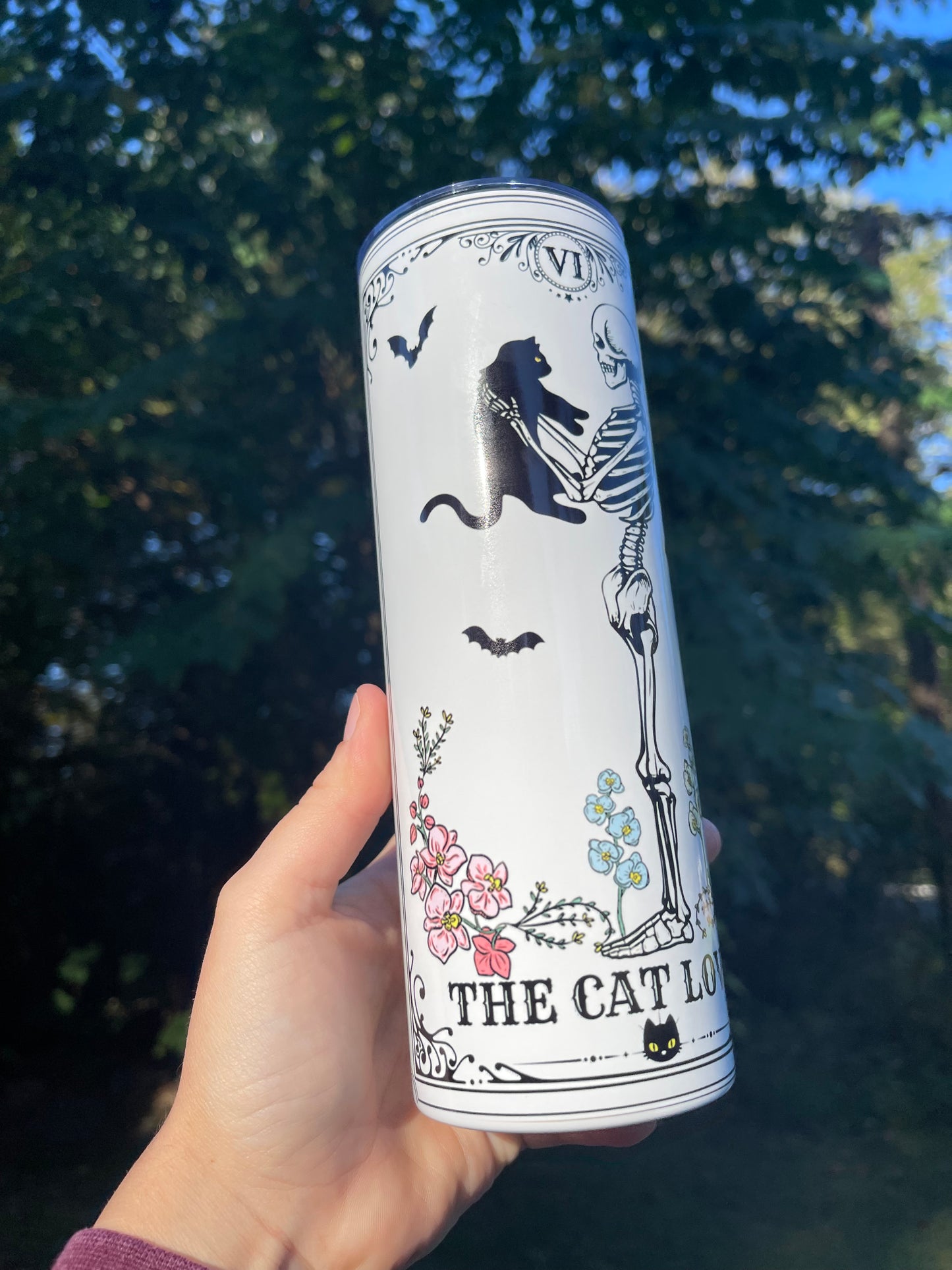 20oz Cat Lover Tarot Tumbler