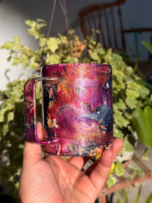 Painted Petals- 14oz mug