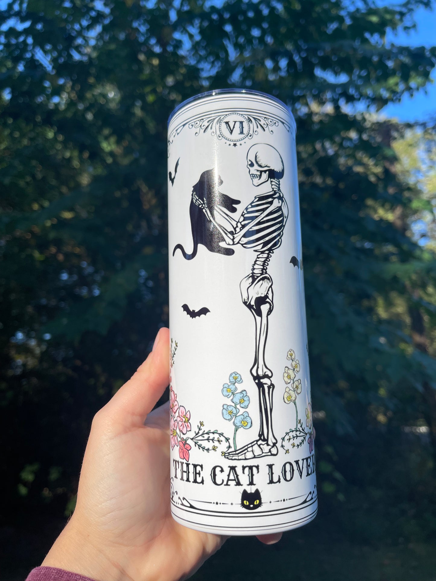 20oz Cat Lover Tarot Tumbler