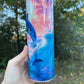 Dolphins sunset tumbler