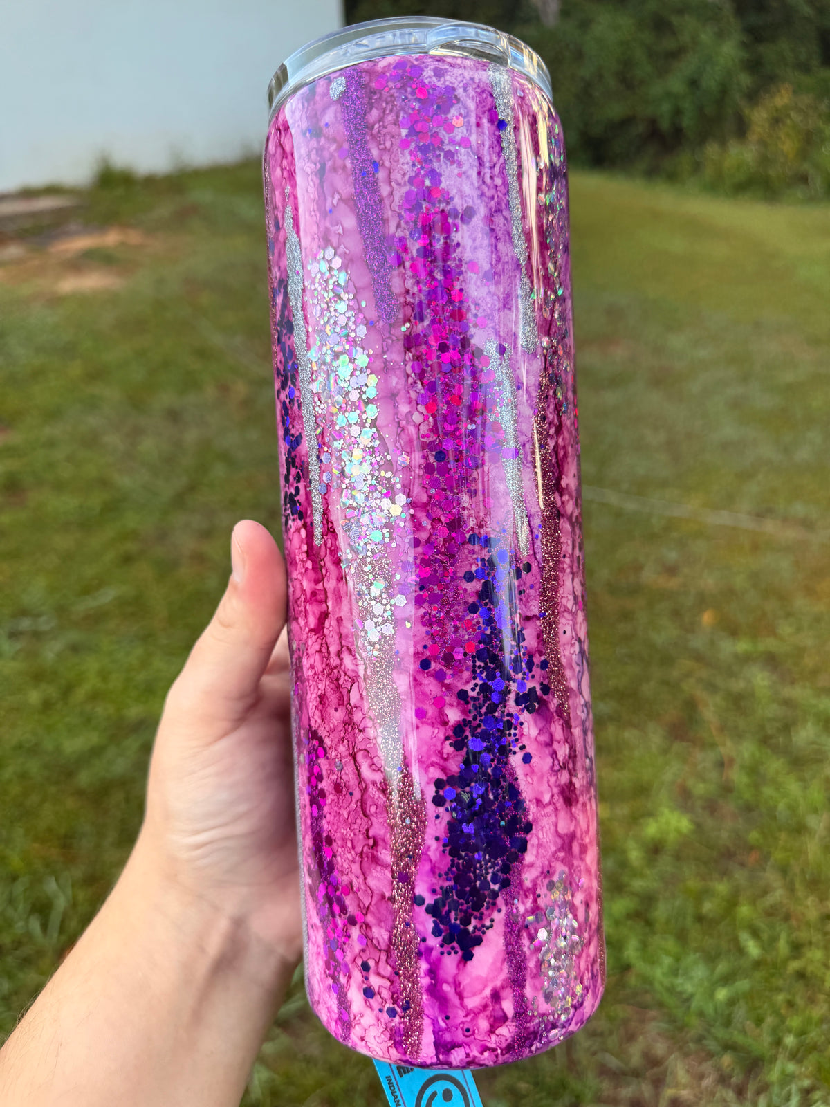 30oz Purple Rustic Rain
