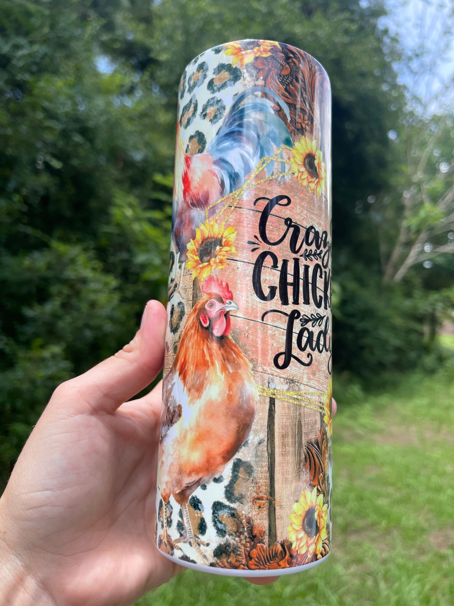 20oz Crazy Chicken Lady