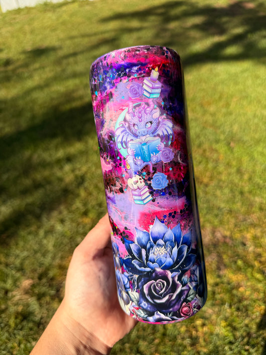 20oz Book Dragon