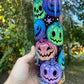 Halloween Rainbow Jack o Lanterns Tumbler