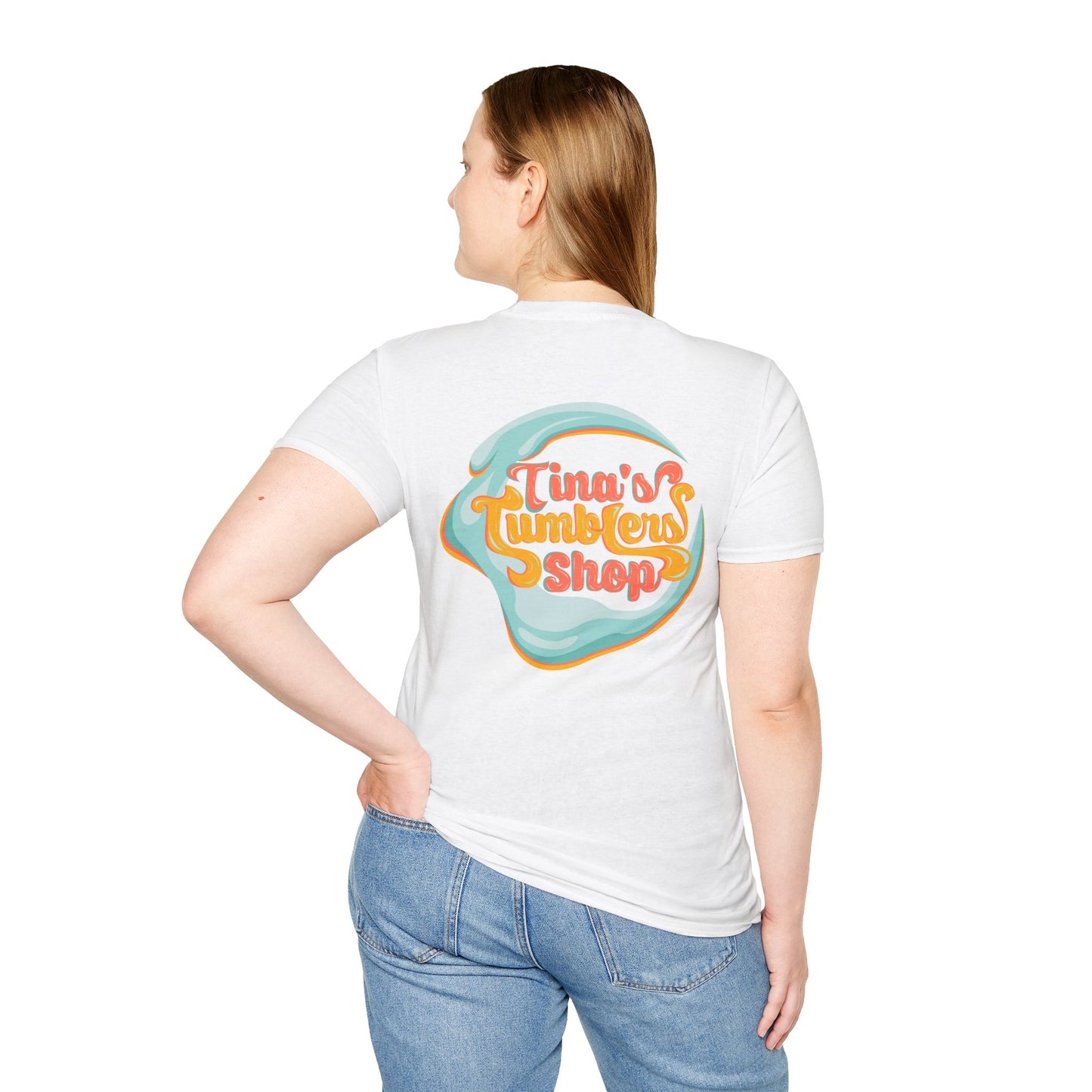 Tina Made Me Do It, Tumbler Addict Lover T-Shirt