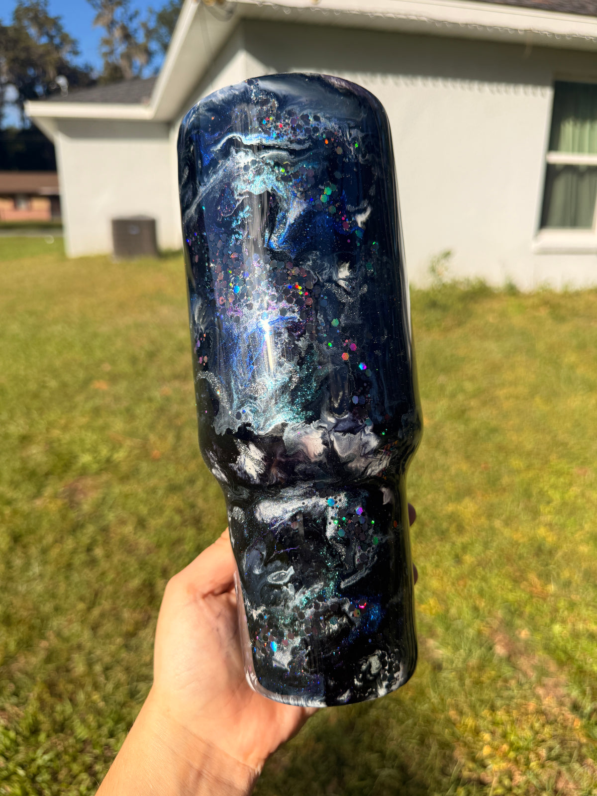 40oz Black Rainbow