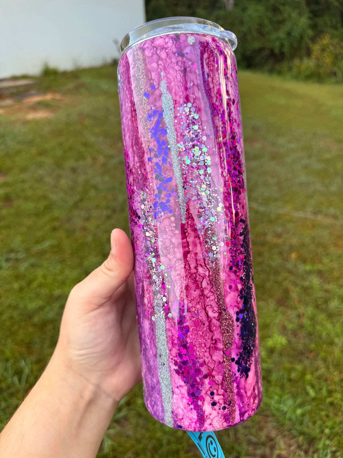 30oz Purple Rustic Rain