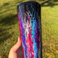 32oz Tapered Neon Rainbow