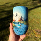 16oz Handpainted Sunset Mountains