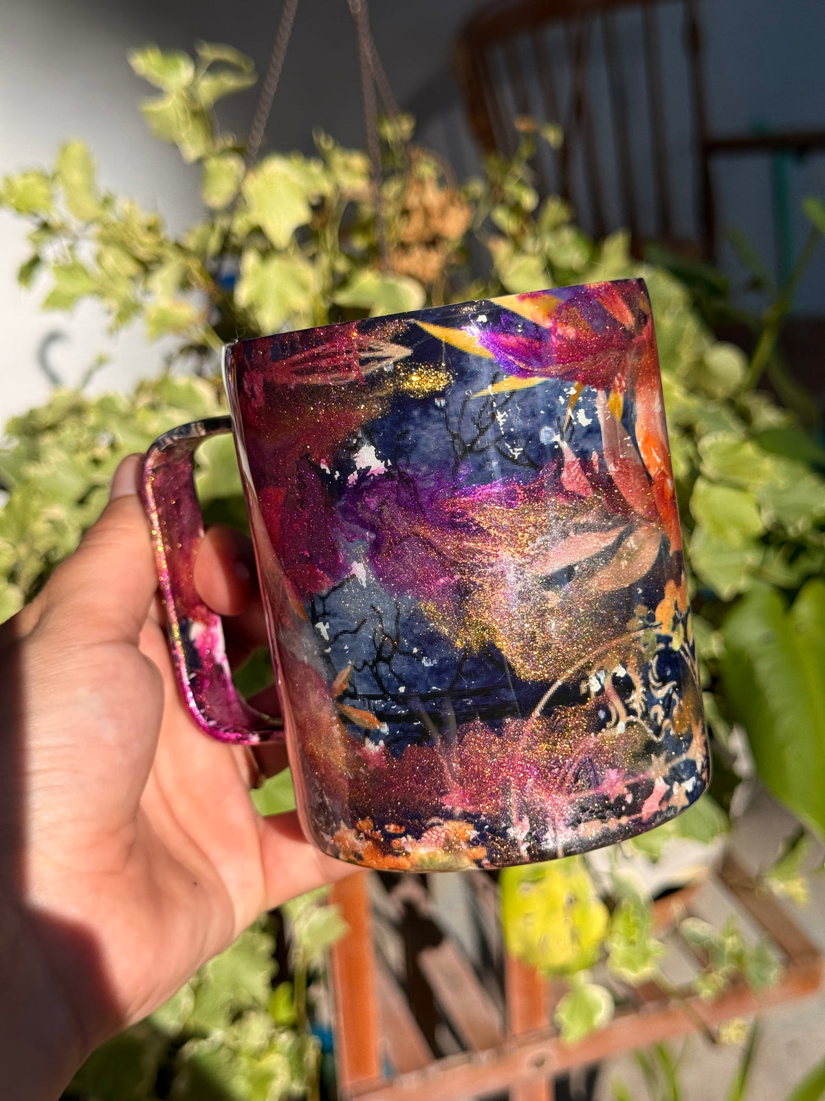 Painted Petals- 14oz mug