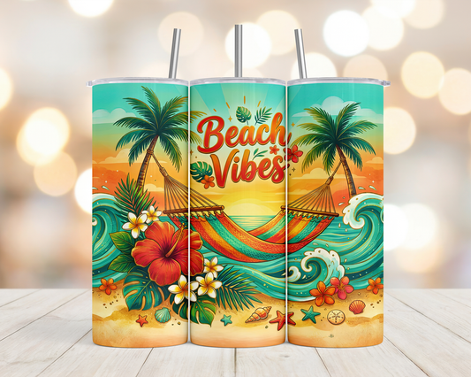 20oz Beach Vibes Tumbler