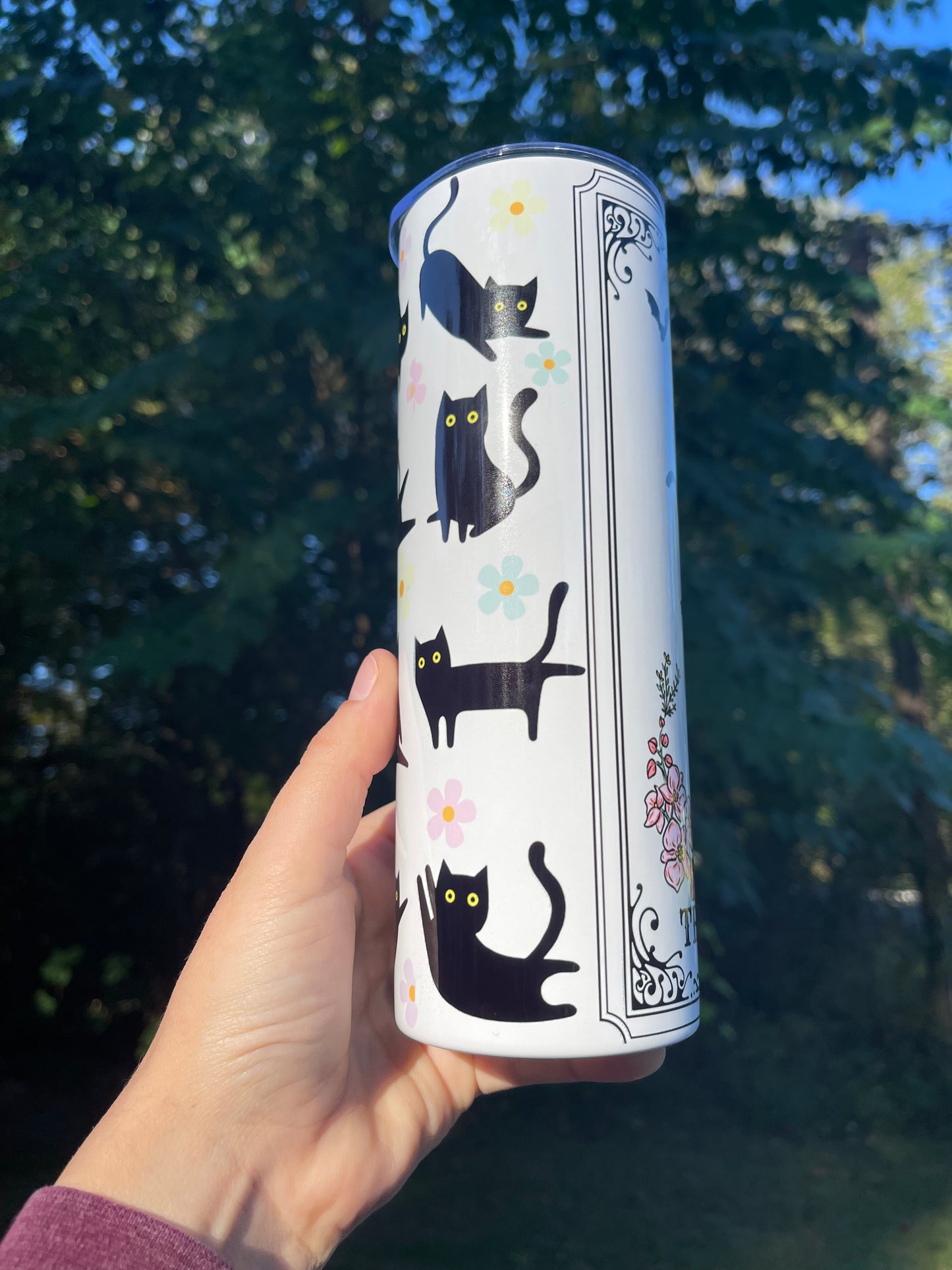 20oz Cat Lover Tarot Tumbler