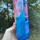 Dolphins sunset tumbler