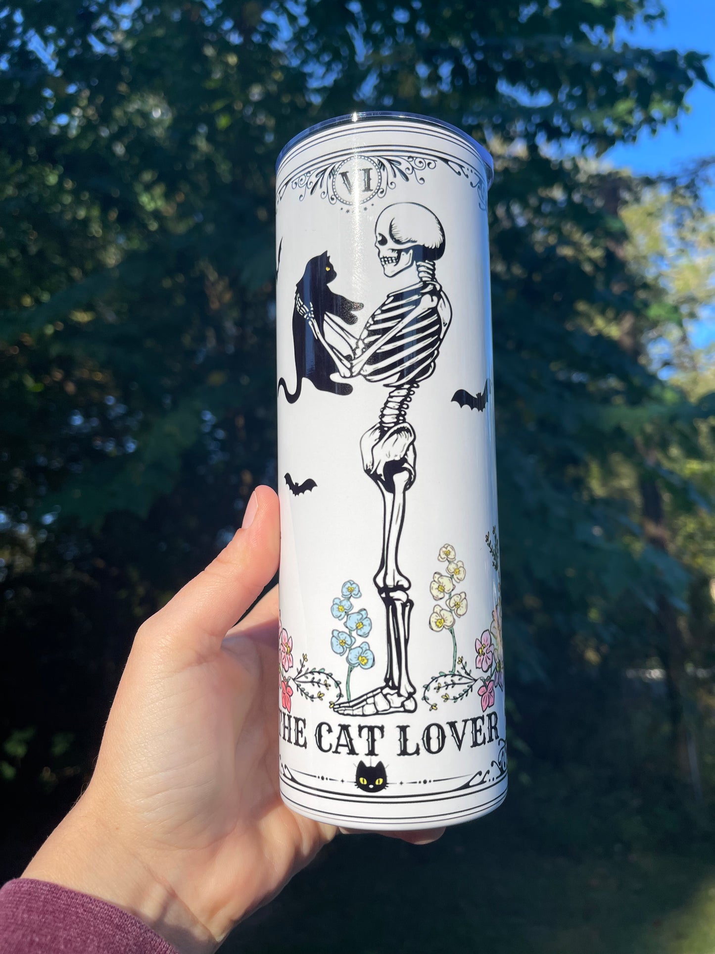 20oz Cat Lover Tarot Tumbler