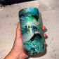 Sirens Treasure - glow in the dark. 12oz Slim Douzie- tumbler and can koozie