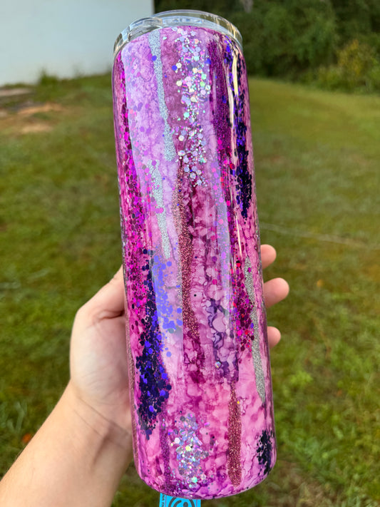 30oz Purple Rustic Rain
