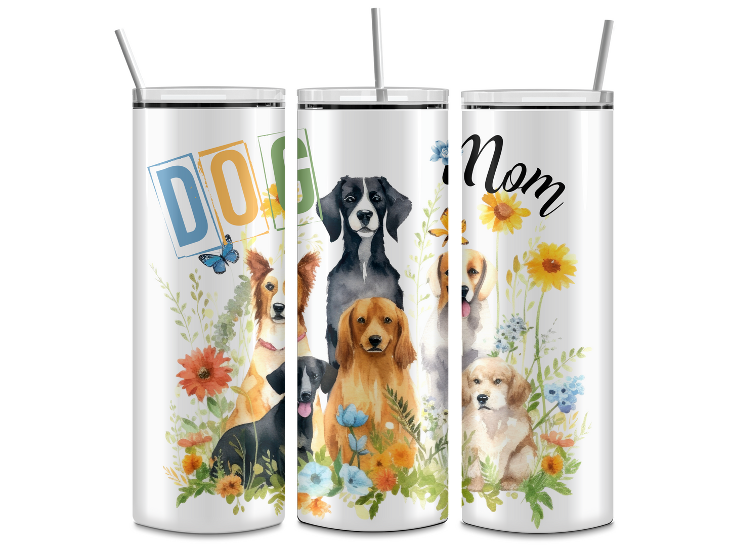 20oz Dog Mom Tumbler