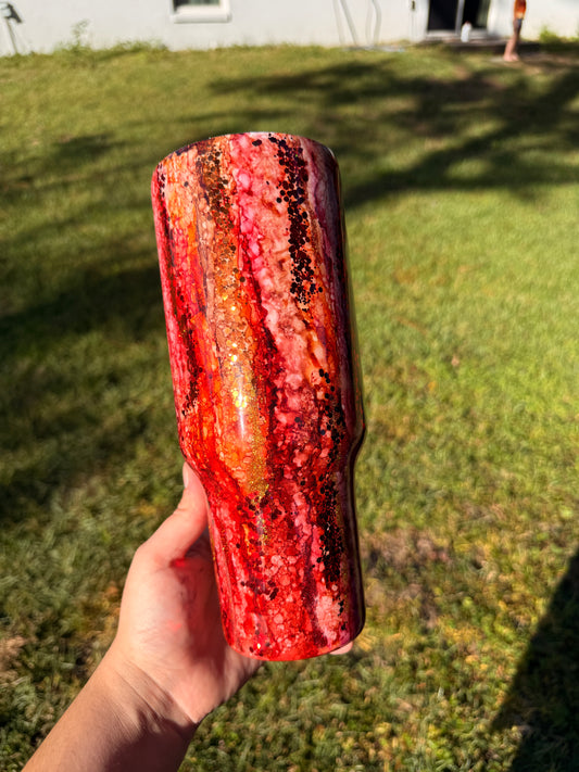 40oz Autumn Falls Rustic