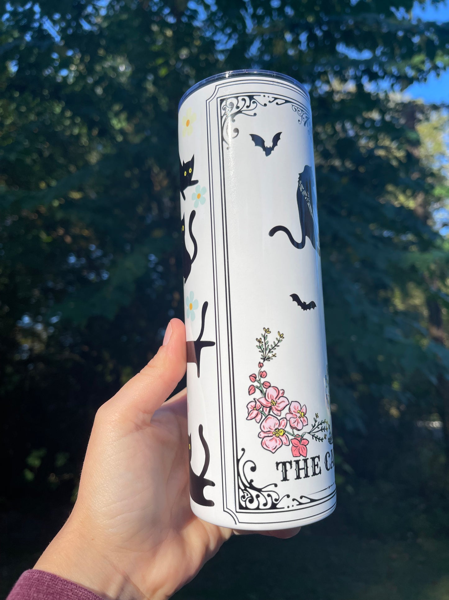 20oz Cat Lover Tarot Tumbler