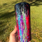 32oz Tapered Neon Rainbow