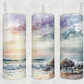 20oz Watercolor Beach Tumbler