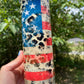 American Flag /Cheetah Print