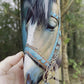 Teal horse tumbler