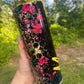 Mama red honey comb with bees 20oz skinny tumbler