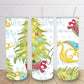 Christmas Tree and Santa Sleigh 20oz skinny christmas tumbler