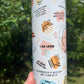 Daily Mom Affirmations 20oz skinny tumbler  available in black or white baby shower gift. Baby sprinkle gift