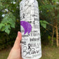 Cystic Fibrosis CF 20 oz tumbler add name epoxy or 12oz kids bottle