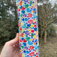 Cute hearts colorful rainbow hearts collage pride tumbler 20oz skinny