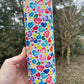 Cute hearts colorful rainbow hearts collage pride tumbler 20oz skinny