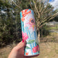 Desert rose, Cactus,  succulent plant, beautiful floral 20oz skinny tumblers